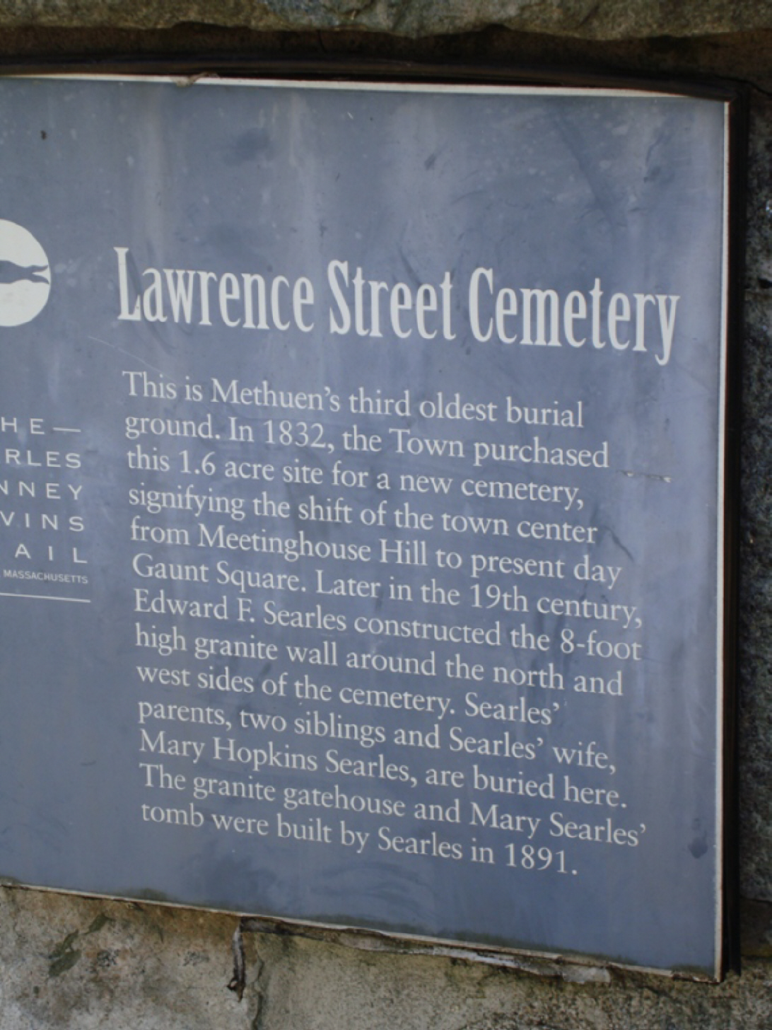 Lawrence Street Cemetery AKA Village Burying Ground